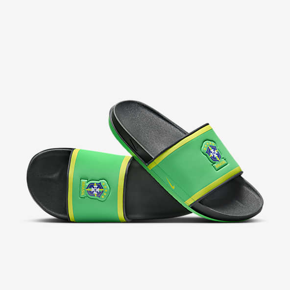 Sandalias nike verdes cheap
